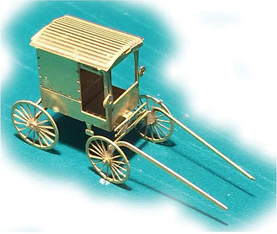 The N Scale Architect 96703 N Scale Making-A-Scene Etched Brass Kit -- Amish Buggy