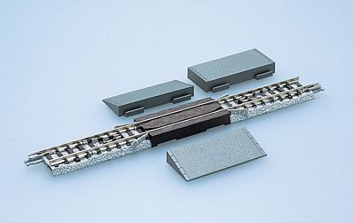 TomyTec 1523 N Scale Straight Rerailer Track S140-RE - Fine Track -- 5-1/2" 140mm Section