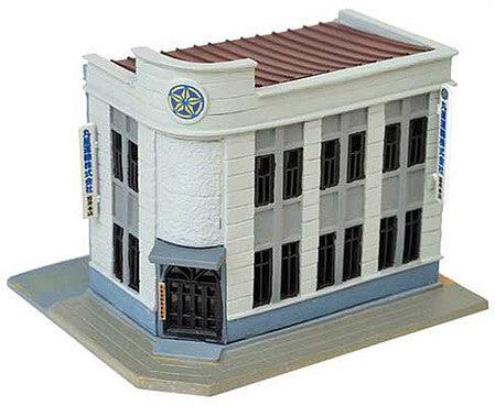 TomyTec 293774 N Scale First State Bank -- Kit - 3-1/8 x 2-3/8 x 2-3/8" 8 x 6 x 6cm
