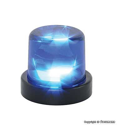 Viessmann 3571 HO Scale Rotating LED Rotary Beacon -- Blue