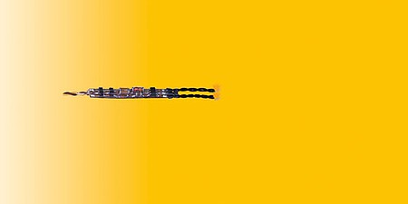 Viessmann 5270 All Scale LED w/Wires & Resistor -- Yellow, 1/16 x 1/32" 1.6 x .8mm pkg(5)