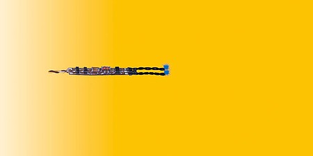 Viessmann 5271 All Scale LED w/Wires & Resistor -- Blue, 1/16 x 1/32" 1.6 x .8mm pkg(5)