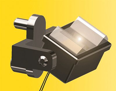 Viessmann 6338 HO Scale Reflector Light for Halle, Germany, Bus Terminal Canopy -- Fits #405-49000