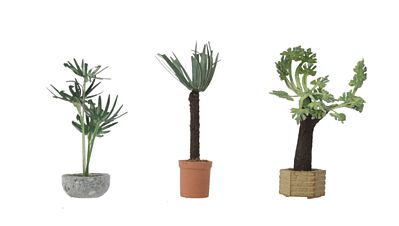Walthers Scenemaster 949-1086 HO Scale Tropical Plants - Botanicals(TM) -- 3 Plants
