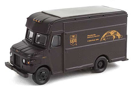 Walthers Scenemaster 14000 HO Scale UPS Package Car -- United Parcel Service Bow Tie Shield Logo