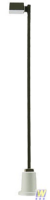 Walthers Scenemaster 4319 HO Scale Single-Square Modern Parking Lot Light -- 3-3/4" Tall x 1/2" Wide 9.5 x 1.2cm