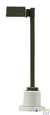 Walthers Scenemaster 949-4321 HO Scale Modern Square Short Entrance Light -- 1-5/8 x 5/8"  4.1 x 1.5cm