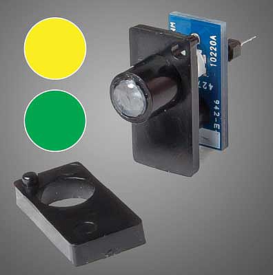 Walthers 151 All Scale Walthers Layout Control System -- Two-Color LED Fascia Indicator (Yellow-Green)