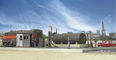 Walthers Cornerstone 2908 HO Scale Diesel Fueling Facility -- Kit