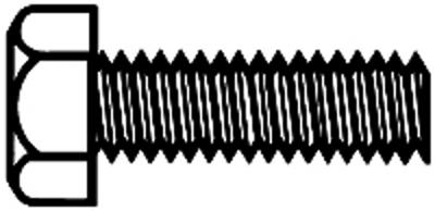 Walthers 1145 All Scale 1-72 Brass Hex Head Machine Screws -- 3/8 x .073" .95 x .19cm pkg(12)